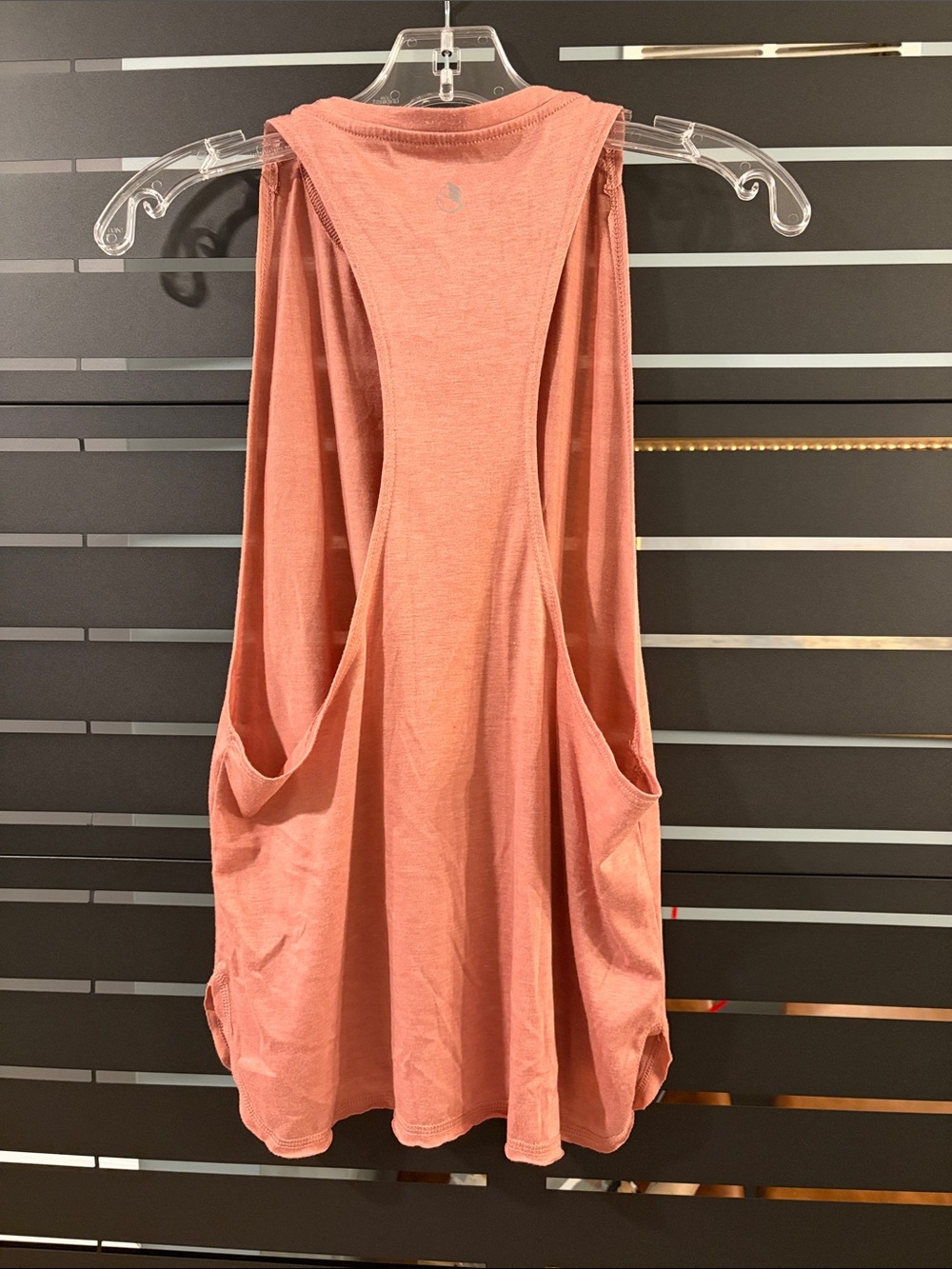 Razer Back Tank Top in Dusty Rose